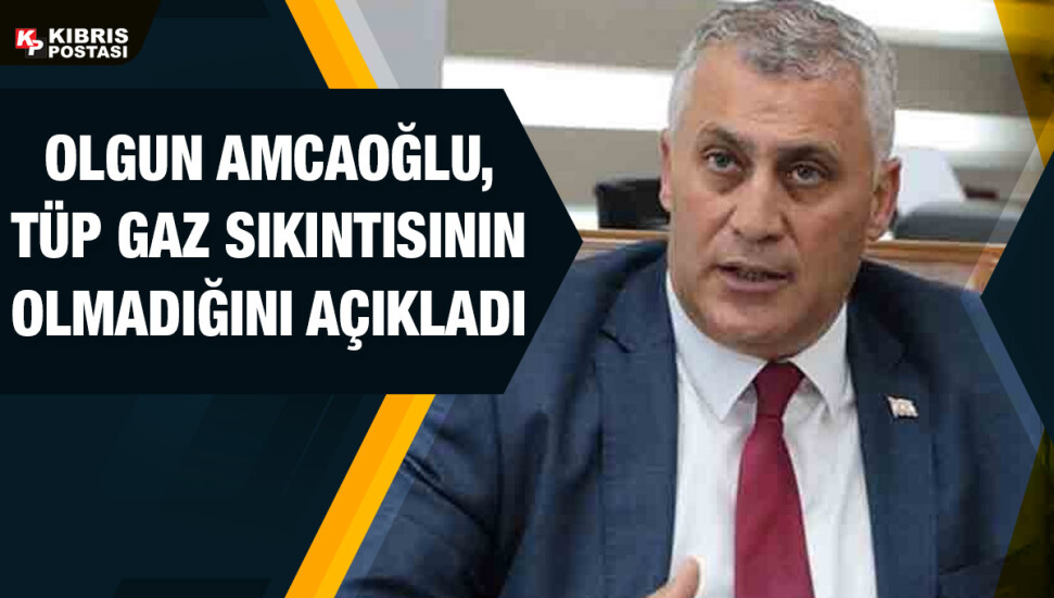 Olgun Amcaoğlu: Piyasada tüp gaz sıkıntısı yoktur