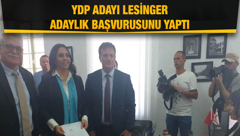 YDP’nin ara seçimdeki Milletvekili adayı Figen Yaman Lesinger, adaylık başvurusunu yaptı