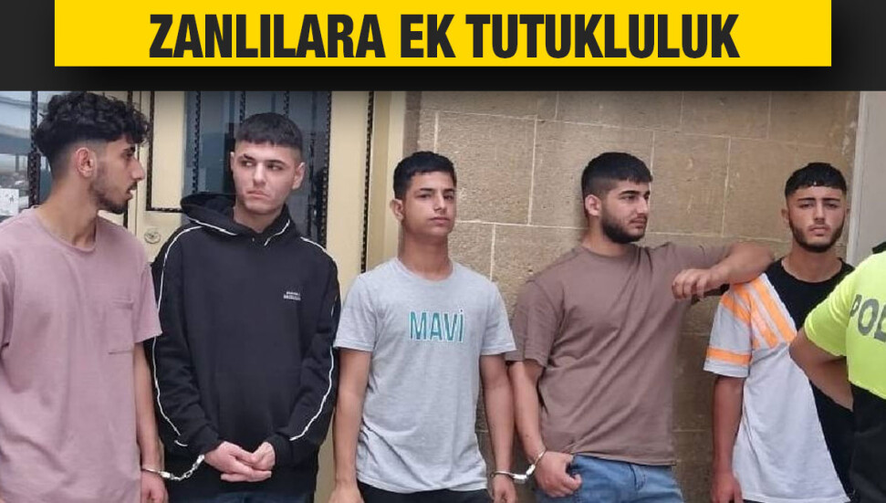 Girne’de halı saha otoparkında kavga: 5 zanlıya ek tutukluluk