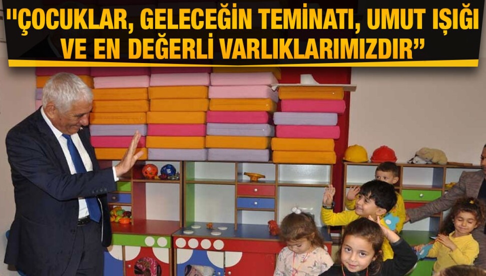 Belediyeler Birliği: Tüm çocukların sonsuz sevgi ve barış içinde yaşayacakları bir dünya temenni ediyoruz