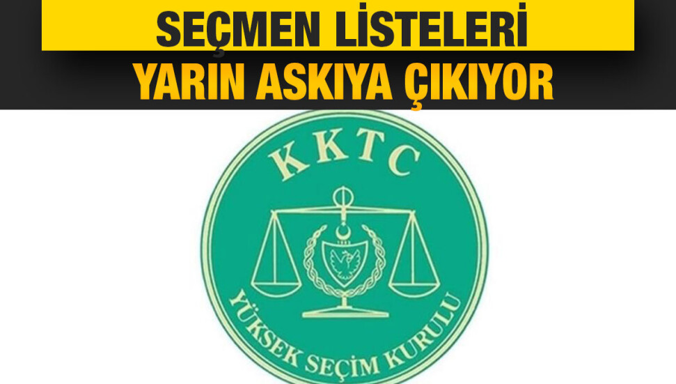 YSK, sandık seçmen listeleri yarın askıya alınacak