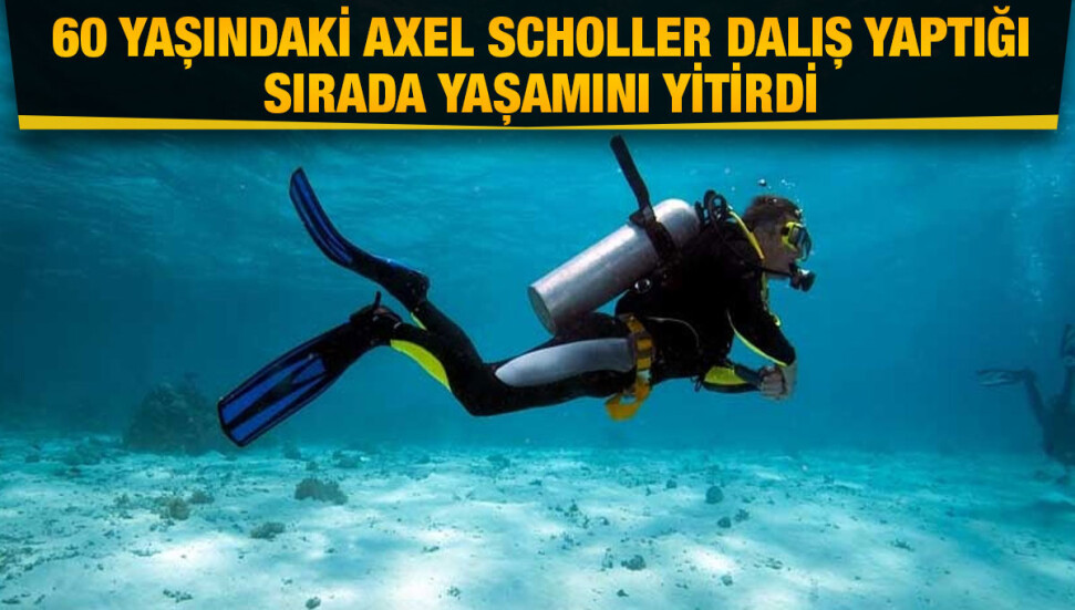 Güney Kıbrıs’ta Avusturyalı dalgıç Axel Scholler, dalış yaptığı sırada hayatını kaybetti