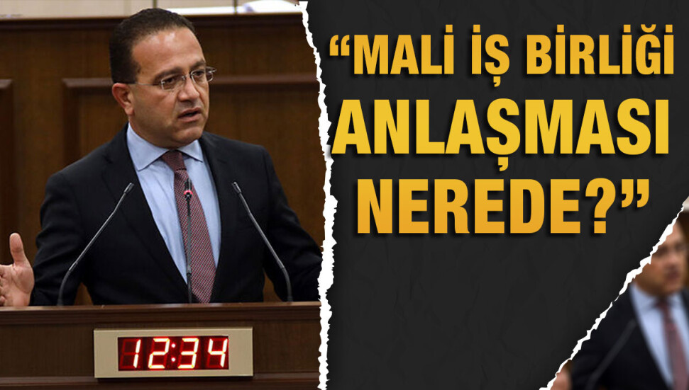 Erkut Şahali: Mali İş Birliği Anlaşması’nın neden saklandığını merak ediyorum