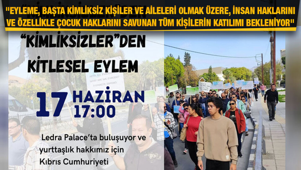 Kimliksizler Derneği, Güney Kıbrıs Meclisine yürüyecek