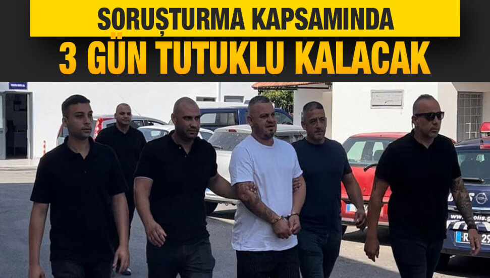 Güzelyurt'ta çaldığı kabloları yakan zanlı Süleyman Güder tutuklandı