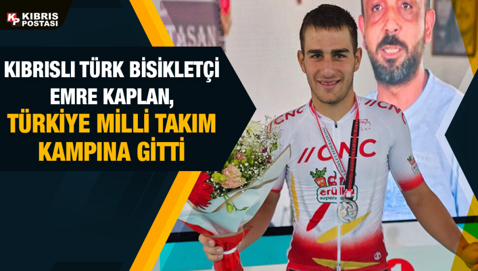 Kıbrıslı Türk bisikletçi Emre Kaplan, Türkiye Milli Takım kampına davet edildi