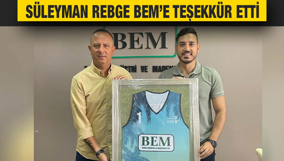 Süleyman Rebge: Osman Çetintaş anısına düzenlenen voleybol anı turnuvası için BEM’e teşekkür ederim