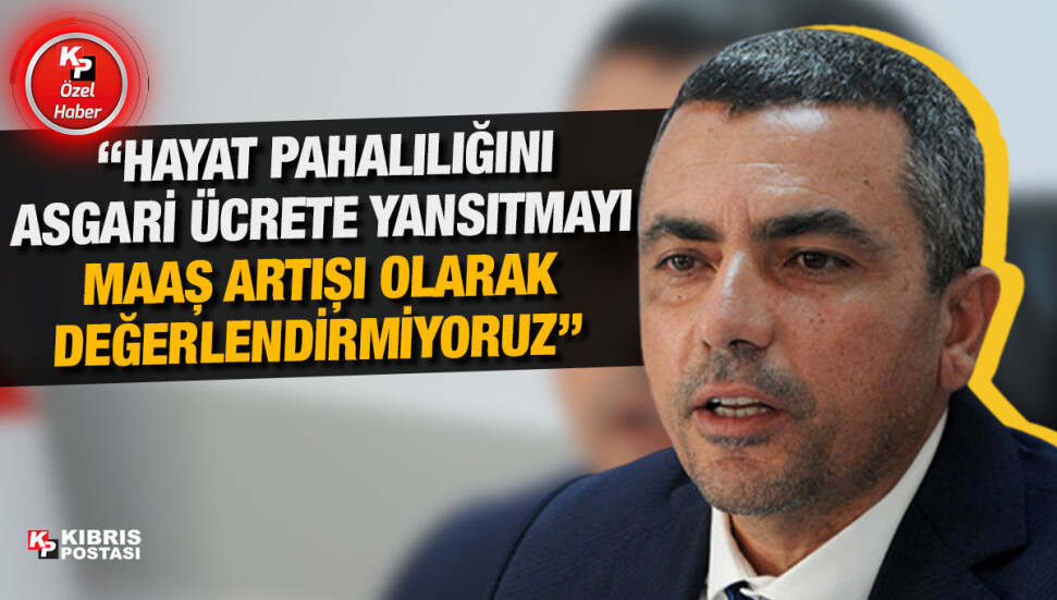 Hür-İş Başkanı Serdaroğlu: Asgari ücrete hayat pahalılığı oranının üzerinde bir artış yapılmalı