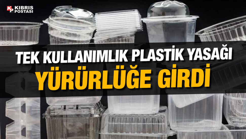 Plastik ürün kullanımı bugün itibarıyla yasaklanıyor