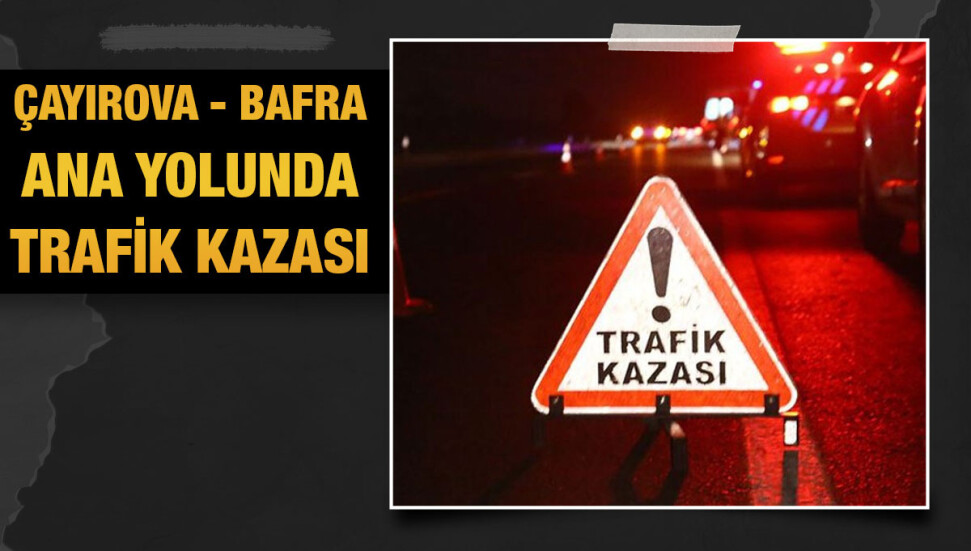 Çayırova - Bafra ana yolunda trafik kazası: Alkollü sürücü Songül Hocak otobüse çarptı