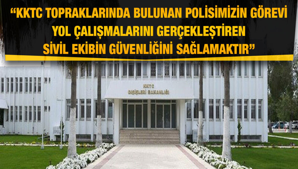 Dışişleri Bakanlığı: BMBG’nin tutumu kabul edilemezdir