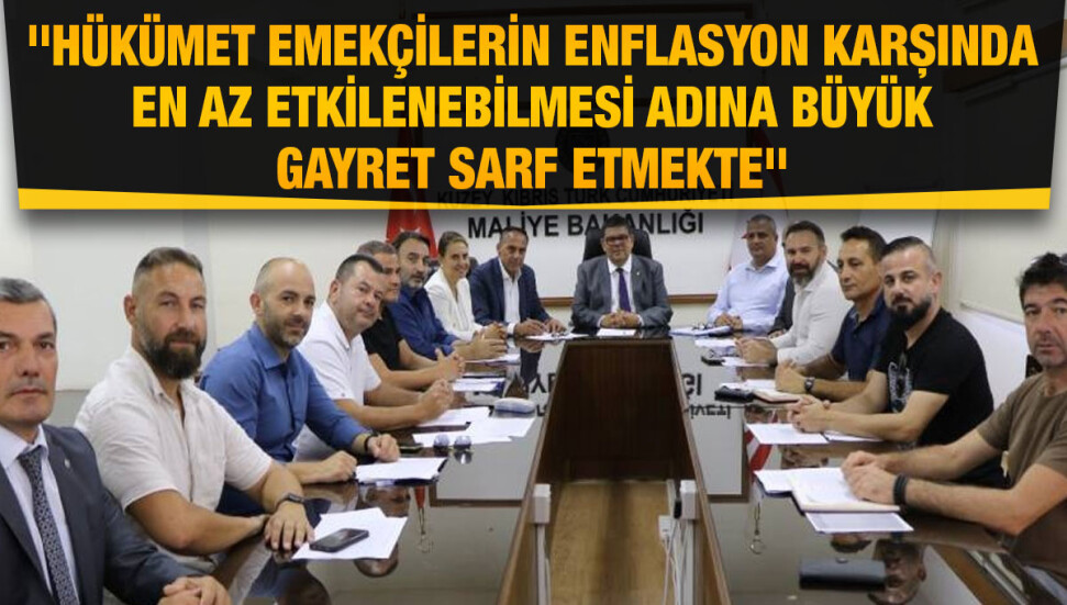 Maliye Bakanlığı ile sendikalar ek artış konusunda ortak noktaya vardı