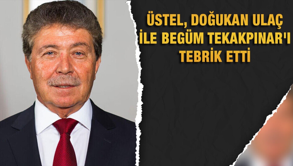 Başbakan Ünal Üstel, Doğukan Ulaç ile Begüm Tekakpınar'ı kutladı