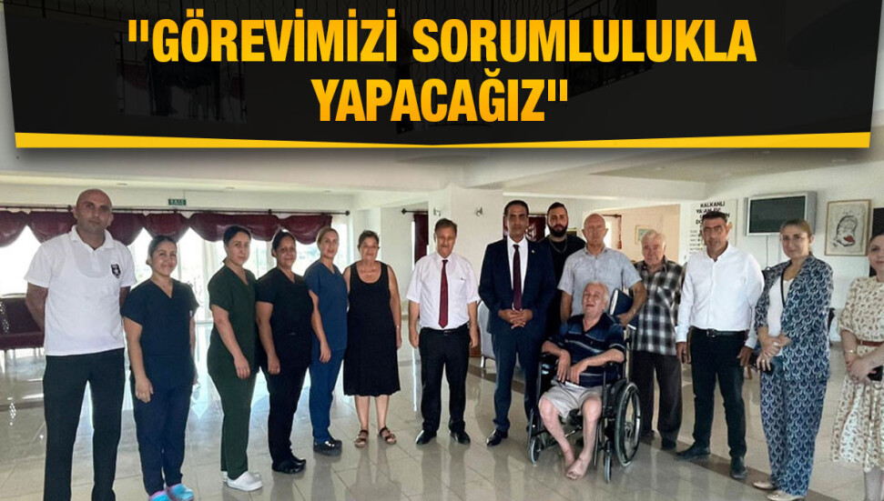 Sadık Gardiyanoğlu, Kalkanlı Yaşamevi'ni ziyaret etti