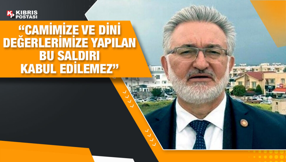 Evkaf Genel Müdürü Prof. Dr. İbrahim Benter, Limasol’daki cami saldırısını kınadı
