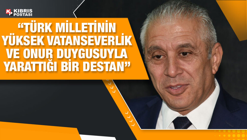 UBP Milletvekili Taçoy’dan 30 Ağustos Zafer Bayramı mesajı