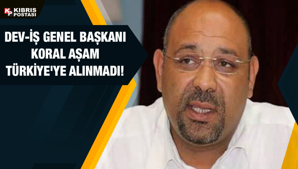 Dev-İş Genel Başkanı Koral Aşam'ın Türkiye'ye girişi engellendi!