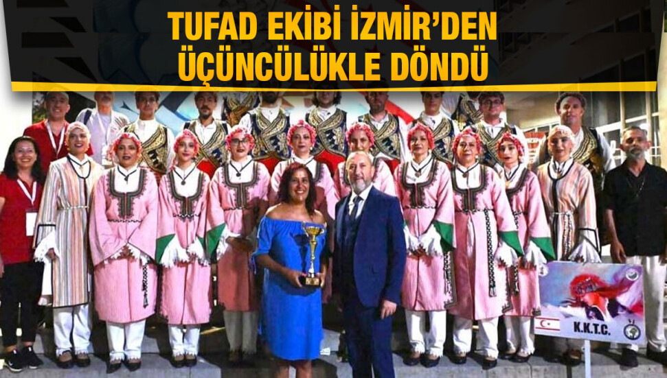 Turizm ve Folklor Araştırmaları Derneği, İzmir’den üçüncülükle döndü