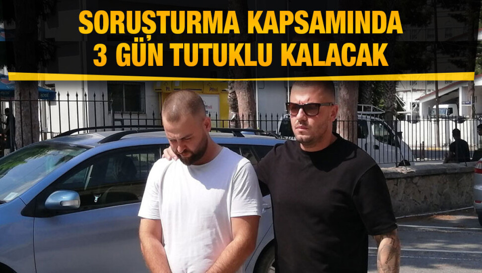 Uyuşturucu madde ile yakalanan Oğuzhan Çabukel, 3 gün tutuklu kalacak