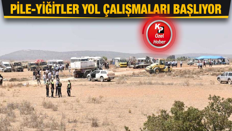 Pile-Yiğitler yolu çalışmaları bugün başlıyor