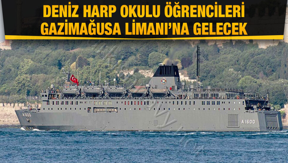 Milli Savunma Üniversitesi, Deniz Harp Okulu öğrencileri Gazimağusa Limanı’nı ziyaret edecek