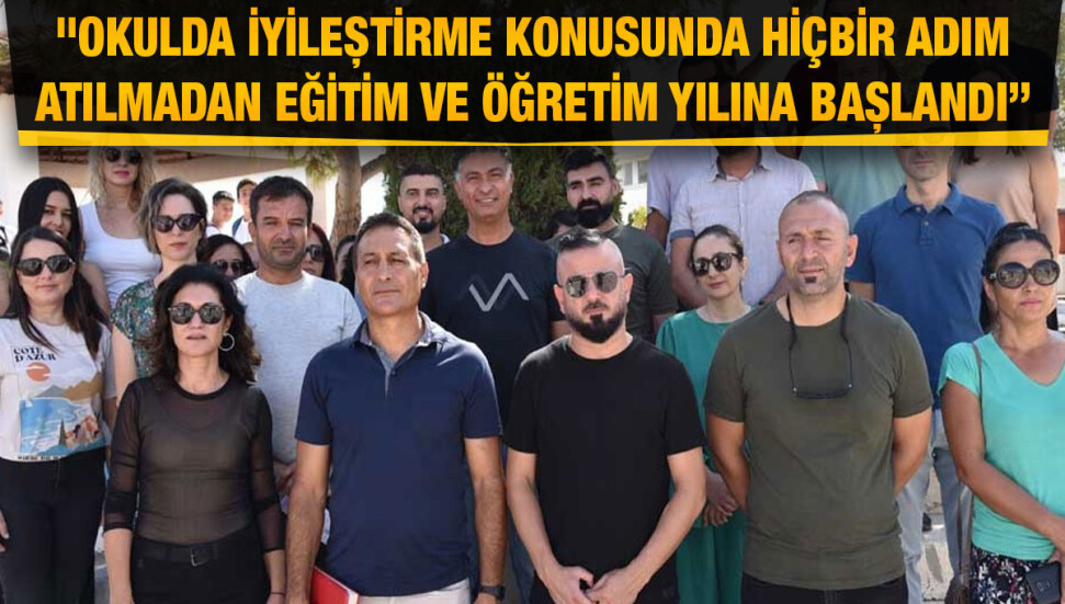 KTOEÖS: Dr. Fazıl Küçük Meslek Lisesi’nde öğretmen ve öğrenciler hayati risk altında