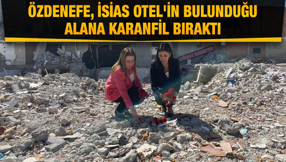 Meclis Başkan Yardımcısı Özdenefe, Hatay’ın ardından Adıyaman’da incelemelerde bulundu