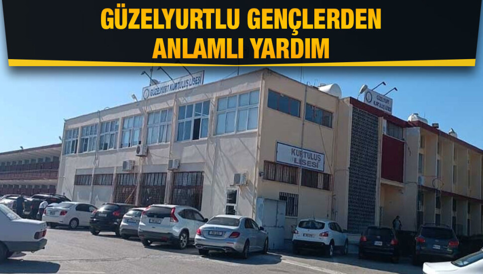 CTP Gençlik Örgütü, Güzelyurt Kurtuluş Lisesi’ndeki ihtiyaçlı öğrencilere kıyafet yardımı yaptı