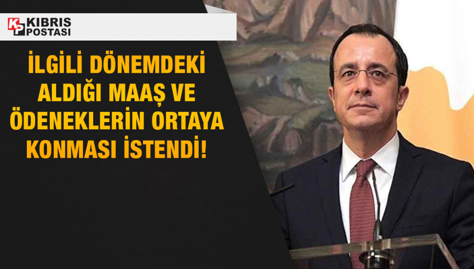 Hristodulidis’in 2013-2018 yıllarındaki aldığı maaş ve ödenekler mercek altında