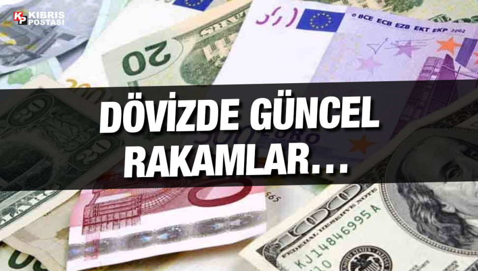 Döviz kurlarında son durum: Sterlin 33,55 liradan işlem görüyor