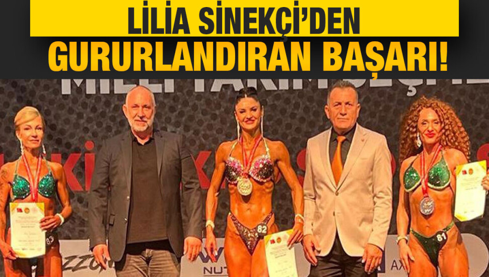 Lilia Sinekçi Türkiye Şampiyonu oldu