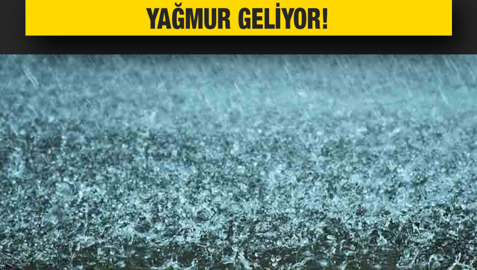 Bugünden itibaren yağmur bekleniyor