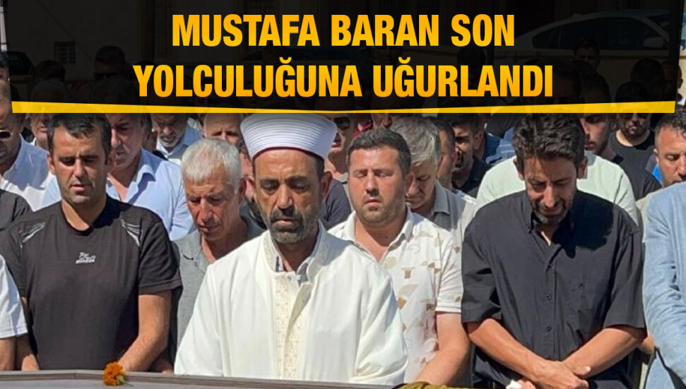 Yalova Spor Kulübü'nün genç futbolcusu Mustafa Baran son yolculuğuna uğurlandı