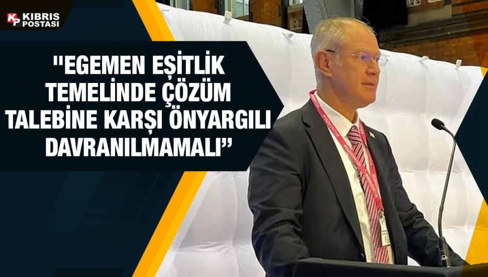 Oğuzhan Hasipoğlu: İngiltere, Kıbrıslı Türklerin çözüm konusundaki yapıcı tutumunu biliyor