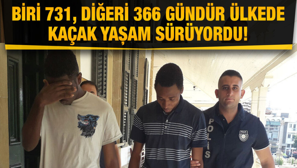 Ülkede kaçak yaşadıkları tespit edilen iki zanlı soruşturma kapsamında 2 gün tutuklu kalacak