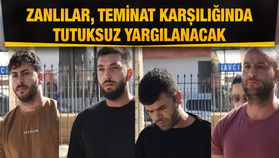 1 eczacı ve 3 sivil, teminat karşılığında tutuksuz yargılanacak