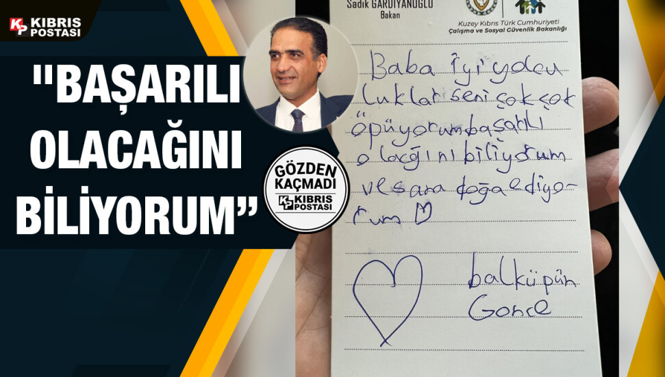 Gardiyanoğlu’nu duygulandıran not