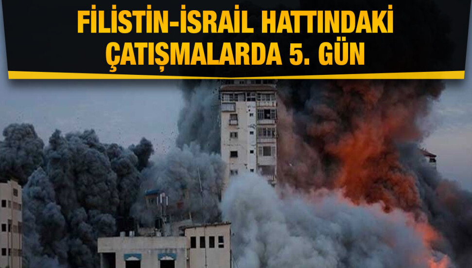 İsrail-Hamas çatışmalarında 5. gün: ABD'nin en büyük uçak gemisi Gerald Ford Akdeniz'de