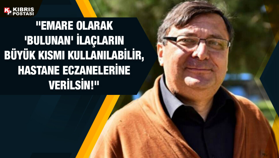 Eski Başhekim Bülent Dizdarlı: "Çöplerde bulunan ilaçlar ödendi ve büyük bir kısmı kullanılabilir”