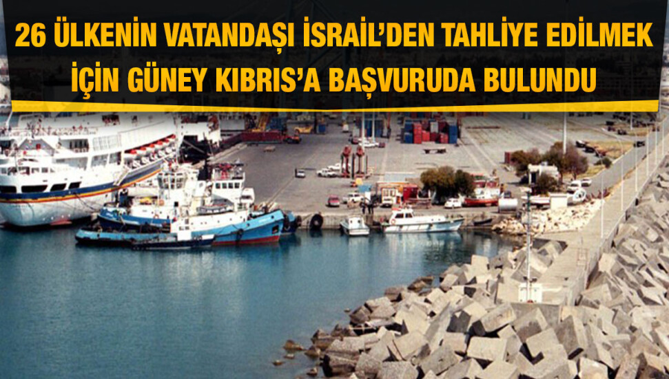 İsrail’den ABD’lileri taşıyan gemi Güney Kıbrıs’a vardı