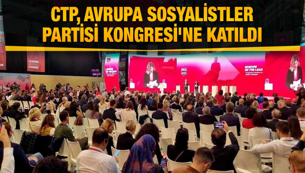 Armağan Candan, PES Genel Kurulu’nda CTP’yi temsil etti