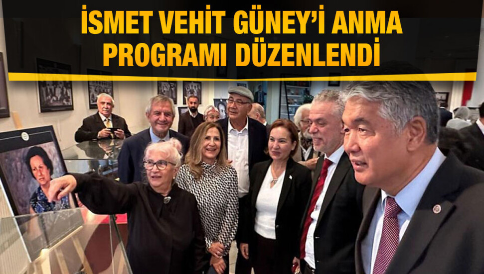 TÜRKSOY, Ankara’da İsmet Vehit Güney’i Anma programı düzenledi