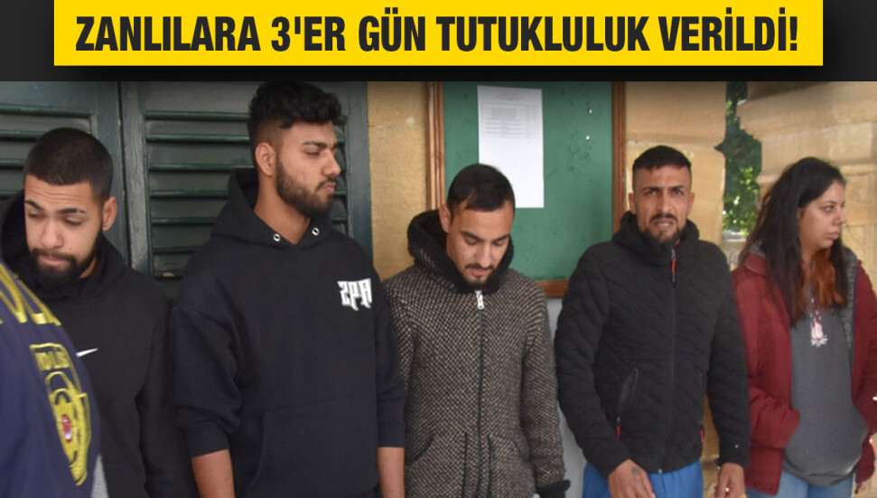 Güney Kıbrıs'tan 3 adet motosiklet çaldılar, tutuklandılar
