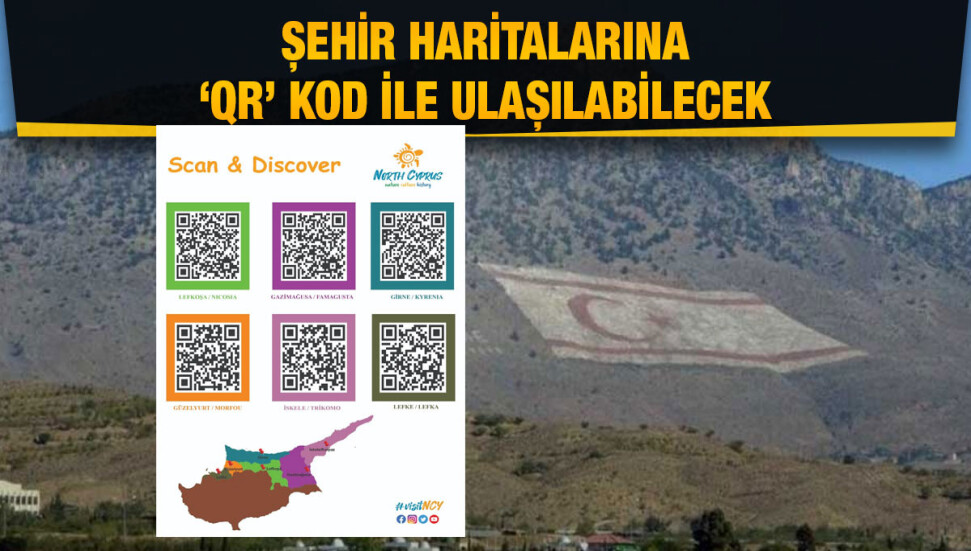 Tarihi yerlerin tanıtımı için şehir haritaları ‘QR’ olarak hazırlandı