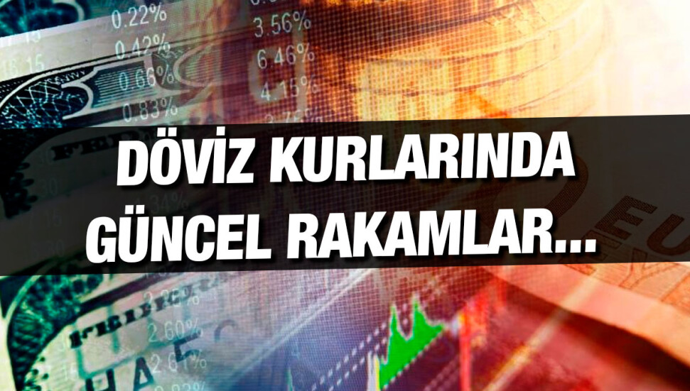 Sterlin 37,05, euro 32,05, dolar 29,20 liradan işlem görüyor