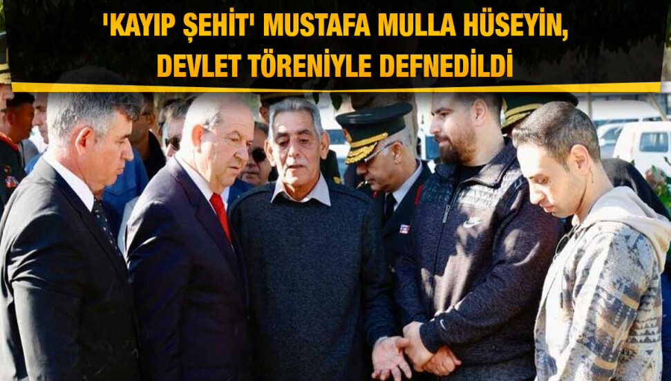 Kayıp şehit Mustafa Mulla Hüseyin toprağa verildi