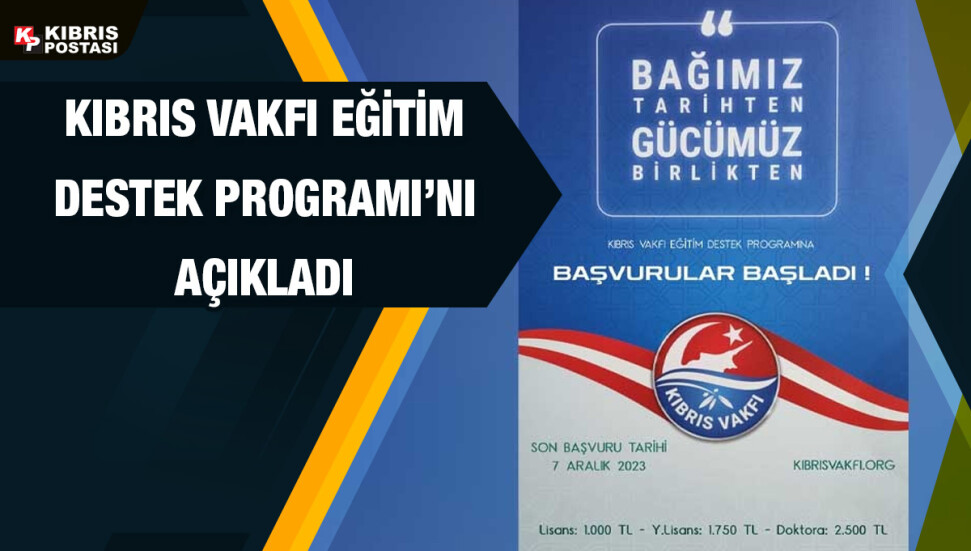 Türkiye’de farklı üniversitelerde eğitim gören Kıbrıslı öğrencilere destek verilecek