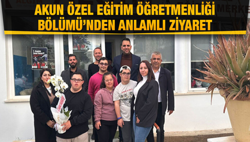 AKUN Özel Eğitim Öğretmenliği Bölümü’nden Dünya Engelliler Günü’ne özel farkındalık etkinliği…