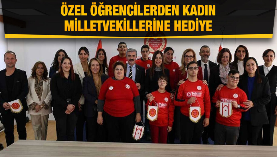 Algım Özel Eğitim Merkezi öğrencileri, Cumhuriyet Meclisi’ni ziyaret etti