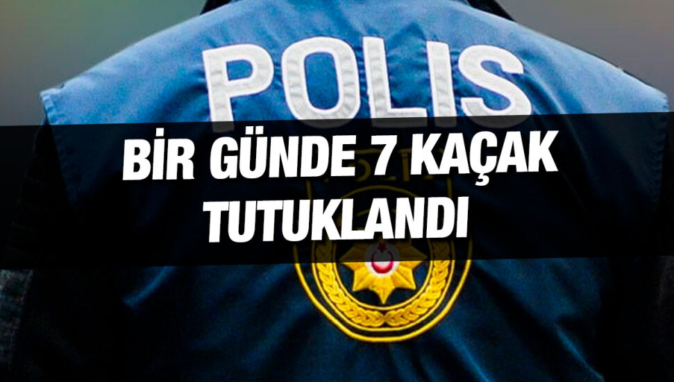 İkamet izinsiz 7 kişi tutuklandı